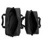 Custom Logo Man Fashion Black Hand Luggage Storage Bag Big Capacity Outdoor Tool Storage Duffel Bag