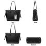 LOVEVOOK dropship hot sale Women Handbags Female Shoulder Crossbody Messenger Bags PU Leather Bag Set for Ladies