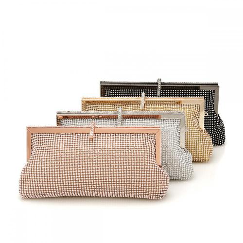 Evening bags factory wholesale bulk rhinestone clutch bags woman clultches crystal purse fashion party bags for ladies pochette femme