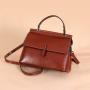 Hot Selling Women's PU Leather Handbag with Luxury Style Single Handled New Fashionable Handbag Ladies