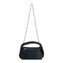 New Design Denim Shoulder Handbags Metal Chain Luxury Crossbody Bag Women Pure Handle Fashion Hand Bag Custom Denim Bag