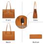 2022 new custom hot sale LOVEVOOK famous designer women handbags large shoulder tote bag 15.6 laptop Briefcase bags with USB