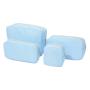 2022 RTS New Products Multi Color Women Makeup Eco Cosmetic Bag Bright Waterproof Toiletry Bag Nylon Zip Pouch Bag
