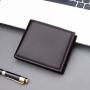 Various Specifications Man Wallet New Korean Fashion Men Leather Wallet Horizontal Pure Color Men Card Holder Customs Wallet