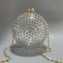 2023 Hot Sale Fashionable Acrylic Women Bag Acrylic Popular Party Light Transparent Bag