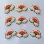 RTS Different Shape Patches Custom Embroidery  Chenille Patches With 3M Sticker Self Adhesive Embroidery Patches