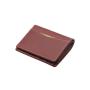 Customized Small Wallet with Pocket OEM Portable Genuine Leather Card Holder Wallet