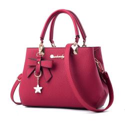 High quality shoulder small round bag unique buyer bag luxury pu leather handbags for women