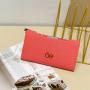 High quality Women Leather Wallet Custom Logo Ladies Clutch Wallets Women Zipper Wallet