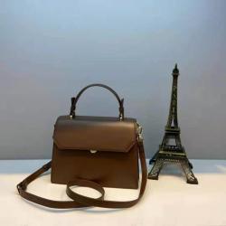 Elegant Crossbody Genuine Leather Hand Bags Luxury Fashion Handbag Ladies Top Handle Totes Lock Shoulder Bags