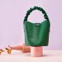 New Arrivals Melting True Best Leather Bags Elegant Brown Color Square Tote Bucket Hand Bags Women