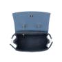 2021 oem hot sale pu leather fashion blue bag suede cross body branded women hand bags