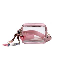 Waterproof Cute Women Girls PU Leather Clear PVC Pin Display School Cosplay Custom ITA Bag Crossbody bags