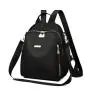 Popular Women's backpack oxford cloth ladies shoulder bag Korean style colorful straps solid color double back schoolbag