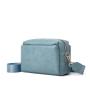 Factory custom women's Vintage Square PU Leather Tote Stylish Mini soft square crossbody bag with shoulder strap