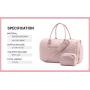 Custom logo LOVEVOOK 2022 extra large duffel bags fashion Women's Weekender Bag Canvas Overnight Carry on Luggage travel bags