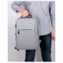 2024 Backpack Men'S Casual Usb Sports Backpack Business Commuting Computer Bag Travel Backpack