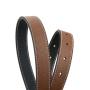 Luxury designer leather belt genuine leather pin buckle waist belt for women ladies