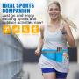 whole sale custom logo light weight folding fanny pack reflective running belt waist pack bag with water bottle