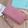 2024 new design ladies pu leather wallet wholesale fashion women trendy coin leather woman wallet