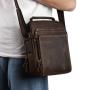 ZWY303 Wholesale Travel Work Business Men Crossbody Bag Lifestyle Vintage Genuine Leather Shoulder Bag Hot Sale Casual Briefcase
