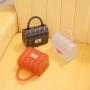Transparent Small Square Bag PVC Chain Crossbody Jelly Bag Aromatic Lipstick Women Messenger Bags Female Small Shoulder Handbag