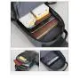 Hot Sale Fashion Designer Luxury Custom Blue Gray Camo Side Men Sling Crossbody Chest Bag With Usb Port Charging