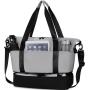 Gelory Large Capacity Travel Sport Bag Portable Gym Yoga Swimming Travel Weekender Duffel Bags with Shoe Compartment