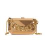 Party Dinner Bag Chains Single Shoulder Square Bag Silvery Purse Handbag Woman Wallet Envelope Dress Bags Bolsa