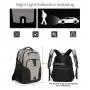 LOVEVOOK fashion TSA Large Travel Backpack for Men 17 inch Carry On Computer Rucksack school Traveling work Laptop Backpacks