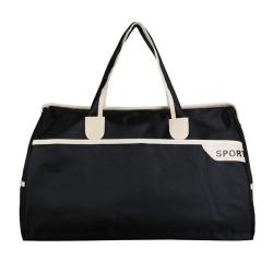 ZR813 Hot Selling Men Bag Travel Messenger Bag Nylon Horizontal Version Cover Simple Shoulder Crossbody Sport Bag Printed Logo