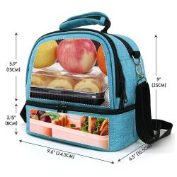 New Portable Lunch Bag Tote Insulated Thermal Box Kids Cartoon Animal Pack Beach Food Picnic Bags Women Boy Cooler Bags