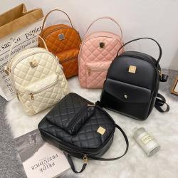 Women's backpacks 2024 ladies Knapsack new Korean fashion women's bags leisure leather backpack for woman