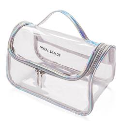 ZR472 Transparent Makeup Bag PVC TPU Small Portable Cosmetic Storage Bag Colorful Makeup Clear Cosmetics Mini Wash Bag Travel