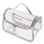 ZR472 Transparent Makeup Bag PVC TPU Small Portable Cosmetic Storage Bag Colorful Makeup Clear Cosmetics Mini Wash Bag Travel