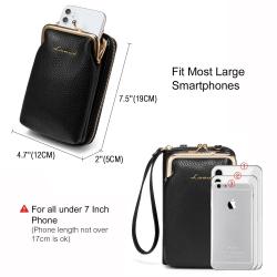 2022 LOVEVOOK hot sale women small purses fashion cell phone shoulder crossbody bags card holder wallet mobile phone bags & case