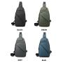 ZR562 Man Chest Bag New Waterproof Shoulder Bag Sports Travel Crossbody  Leisure Solid Color Nylon Business High Quality Bag