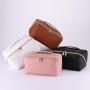 Hot Sale Portable Handheld Toiletries Wholesale Custom Logo Pu Makeup Bag Daily Cosmetic Bags