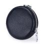 Factory wholesale price The first layer of cowhide coin purse  small round bag simple earphone storage bag bank card coin bag
