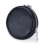 Factory wholesale price The first layer of cowhide coin purse  small round bag simple earphone storage bag bank card coin bag