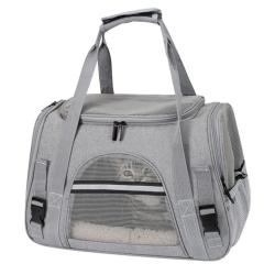 PE019 New Fashion Foldable Portable Soft Pet Carrier Dog Cat Travel Bag Pet Outdoor Bag Portable Foldable Pet Carrier Backpack