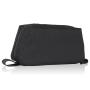 Factory wholesale women canvas makeup pouch zipper canvas cosmetic bag travel canvas toiletry bag