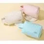 ZX072 Travel Zip Pouch Cosmetic Makeup Bag Travel Cosmetic Bag Organizer Cream Cake Pu Travel Makeup Bag Women Organizer