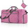 LX064 Lightweight Sports Bag for Women Men Duffle Bag with Shoes Compartment and Adjustable Strap Foldable Travel Duffel Bags