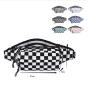 Casual Lightweight Shoulder Bag Plaid Chest Crossbody Daypack For Women Checked Fanny Pack