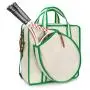 custom logo sling sport sling duffel bags high quality multi functional badminton racquet tennis racket bag for women