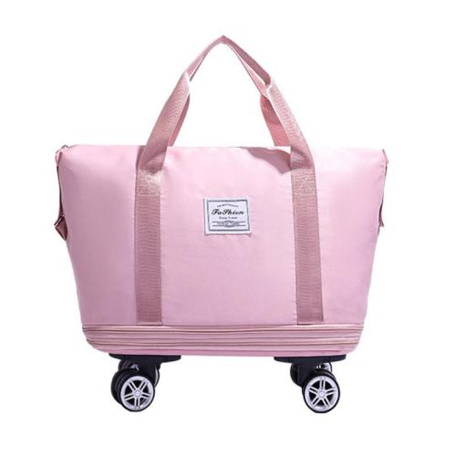 LX059 Hot Selling Folding Travel Bag With Wheels Lightweight Wet Separation Swimming Fitness Bag Large Capacity Sports Bag