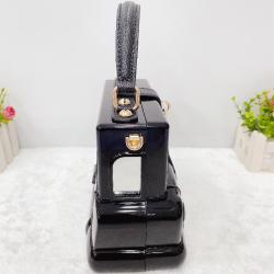 Custom Party Crossbody Car Shape Fashion Bolsa Women Shoulder Lady Bags Handbag Acrylic Purse Box Bag Evening Purse