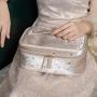 Flannel Makeup Storage Bag Portable Large Capacity Starry Sky Makeup Bag