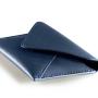 Saffiano leather card case envelope design slim credit card wallet mini wallet card holder